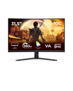 AOC LCD herní C32G42ZE 31,5" zakřivený VA/1920x1080@260Hz/0,3ms/300cd/HDMI/DP/VESA