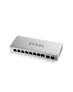 Zyxel GS1200-10 v3, 8 Port Gigabit, 2 x SFP webmanaged Desktop Switch