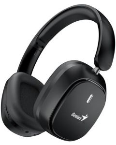Genius HS-820BT Headset, náhlavní, bezdrátový, skládací, mikrofon, 40mm měniče, BT 5.4, 22h výdrž, USB-C,3.5mm jack,čer.
