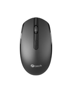 C-TECH myš WLM-15 Dual mode, bezdrátová, BT5.0 + 2,4GHz, 1600DPI, 6 tlačítek, USB nano receiver, černá