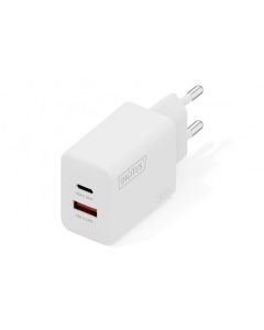 DIGITUS USB Nabíječka GaN 30W, 1x USB-C, 1x USB-A