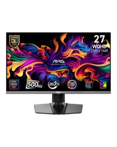 MSI MAG 272QP QD-OLED X50 Gaming monitor 26,5" QD-OLED/2560x1440 (WQHD)/500Hz/0,03ms/2xHDMI/DP/USB-C/Výšk.nast/Pivot