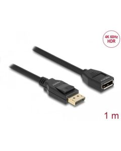 Delock DisplayPort 1.2 prodlužovací kabel 4K 60 Hz 5 m