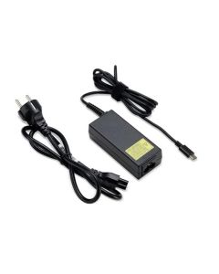 Acer 100W USB TYPE-C ADAPTER, BLACK, EU POWER CORD  - pro zařízení s AC adapterem Type-C (retail pack)