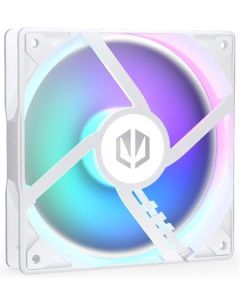 Endorfy Stratus 120 White PWM ARGB, Ventilátor, 120mm, FDB ložiško, výška 25mm, PWM, 12V, ARGB LED, bílý