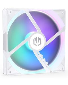 Endorfy Stratus 140 White PWM ARGB, Ventilátor, 140mm, FDB ložiško, výška 25mm, PWM, 12V, ARGB LED, bílý