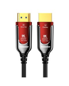 PremiumCord Ultra High Speed HDMI 2.1 optický fiber kabel 8K@60Hz,zlacené 7m