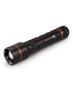 CONNECT IT GLEAM 1000R LED ruční svítilna dobíjecí (2200mAh), 1000 lm, hliníková, voděodolná, černá