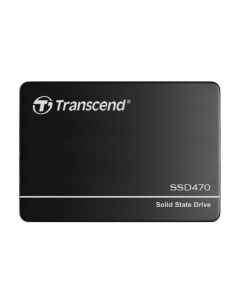 TRANSCEND SSD470N, 2TB Industrial (3K P/E) SSD disk 2.5" SATA3, 3D TLC, Aluminium case, 560MB/s R, 510 MB/W, černý
