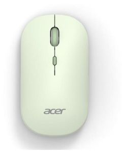 Acer bezdrátová myš AMR130 Green-Dual mode 2.4GHz+BT 5.2,4 tlačítka,800/1200/1600 dpi,5 mil.kliknutí,1xAA,WIN/MAC,světle zelená