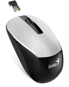 GENIUS NX-7015/ 1600 dpi/ Blue-Eye senzor/ bezdrátová/ stříbrná