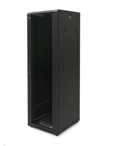 OCRACK 19" OCC-42U-68S rozvaděč stojanový 42U/600x800 skleněné dveře - černý