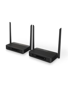 DIGITUS 4K/60Hz Wireless HDMI KVM Extender Set, 100m, black