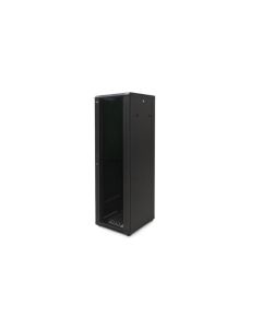 OCRACK 19" OCC-42U-61SBK rozvaděč stojanový 42U/600x1000 skleněné dveře - rozloženo
