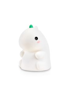 CONNECT IT DINOSAURUS dětské noční světlo, dotykové, 3 úrovně osvětlení, baterie 1200 mAh, bílá