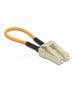 Delock Optický adaptér zpětné smyčky, LC / OM1, Multimód, šedý