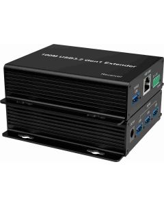 PremiumCord 4-port USB 3.2 5Gbps extender po Cat5/Cat5e/Cat6 do 100m