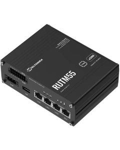 Teltonika RUTM55 Průmyslový 5G Wi-Fi Router, I/O, RS232 a RS485, GPS, eSIM