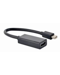 GEMBIRD kabelový adaptér 4K Mini DisplayPort na HDMI černý 