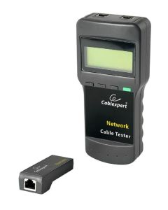 GEMBIRD Digitální tester síťových kabelů RJ45/RJ11 UTP,STP Cat5e Cat6e