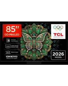 TCL 85C6K PRO SMART TV 85" QLED/4K UHD/Mini LED/144Hz/4xHDMI/1xUSB/LAN/GoogleTV