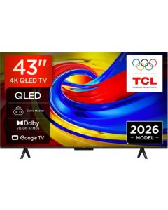 TCL 43P7L SMART TV 43" QLED/4K UHD/Direct LED/50Hz/3xHDMI/2xUSB/LAN/GoogleTV