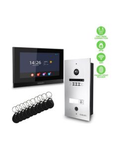 EVOLVEO DoorPhone ID-1, 2drátový videotelefon s RFID, otiskem prstu a podporou ONVIF kamer