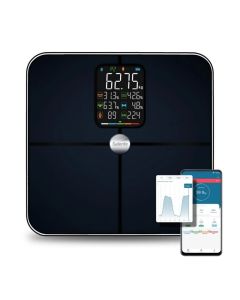 Salente BodyFit, chytrá osobní diagnostická fitness váha, Bluetooth, černá