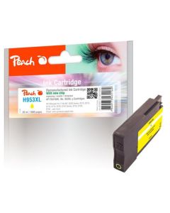 PEACH kompatibilní cartridge HP No. 953XL, žlutá, F6U18AE, 20ml, OEM chip 