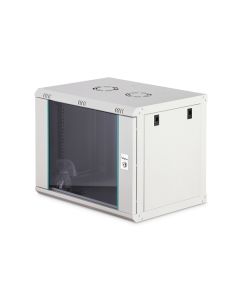 DIGITUS DN-37104 Nástěnná skříň 9U, Dynamic-N, 19", 600x450mm, nesmontovaná, šedá (RAL 7035)