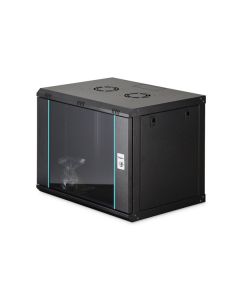 DIGITUS DN-37105 Nástěnná skříň 9U, Dynamic-N, 19", 600x450mm, nesmontovaná černá (RAL 9005)