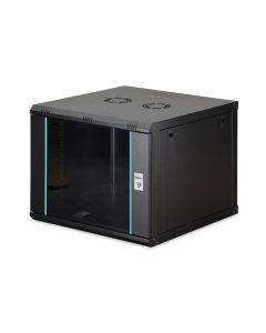 DIGITUS DN-37107 Nástěnná skříň 9U, Dynamic-N, 19", 600x600mm, nesmontovaná černá (RAL 9005)