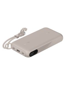 Belkin BOOST CHARGE™ USB-C Power Delivery PowerBanka s displejem, 20000mAh, 20W, písečná