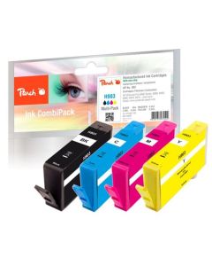 PEACH kompatibilní cartridge HP No. 903, Multi-Pack1x bk,c,m,y, OEM čip