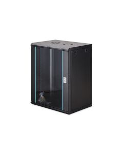 DIGITUS DN-37113 Nástěnná skříň 16U, Dynamic-N, 19", 600x450mm, nesmontovaná černá (RAL 9005)