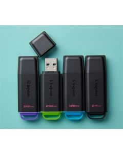 KINGSTON 256GB Portable USB 3.2 Gen 1 DataTraveler Exodia Black/Green GEN2