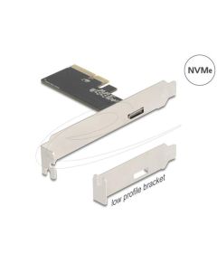Delock PCI Express x4 Karta na 1 x externí OCuLink SFF-8612 - Low Profile