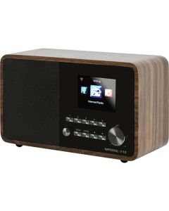 Nedis 22-320-00 - Imperial i110 (V2) Wi-Fi internetové rádio s funkcí přehrávače médií a Bluetooth® - vzhled dřeva