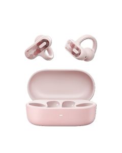 Lenovo Open-Ear Clip-on Earbuds X500 = True Wireless sluchátka v růžové barvě