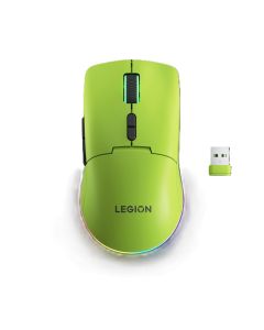 Lenovo Legion M220 Wireless RGB Gaming Mouse - herní myš s RGB podsvícením , třemi režimy připojení, v zelené barvě