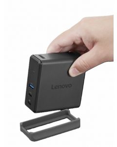 Lenovo Charging GaN Dock = přenosná USB-C dockovací stanice s výkonem do 60W