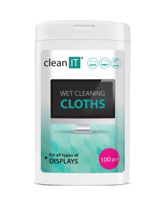 CLEAN IT vlhčené čisticí utěrky na displaye a lesklé plochy 100 ks MINI