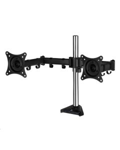 ARCTIC stolní držák Z2 Pro (Gen3) pro 2x LCD do 34", nosnost 2x15kg, 4x USB HUB, černý