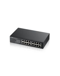 Zyxel GS1100-16S 16 port Gigabit - DIP selector Unmanaged Switch