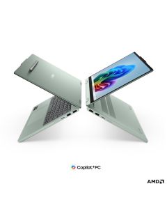 Lenovo IdeaPad 5 2-in-1   RyzenAI 7 445/Copilot+/16GB/SSD 512GB/14"/WUXGA/OLED/touch/600nitů/60Hz/Pero/WIN11 Home/zelená