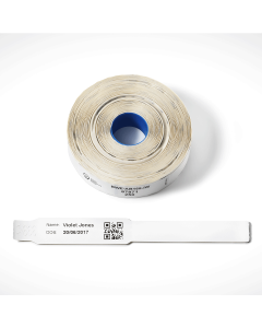 Brother -BWE-AB165-IW - náramek pro kojence, adhesive 165mm x 20mm, box s 4-mi rolemi (á 250 náramků na každé roli)