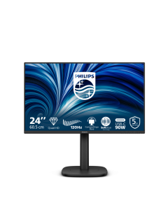 Philips LCD 24B2U3601 23,8" IPS/2560x1440@120Hz/4ms/350cd/HDMI/DP/4xUSB/USB-C dock/RJ45/Repro/Pivot/HAS/5 let
