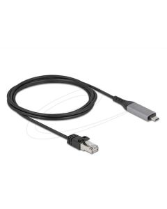 Delock USB LAN kabel z rozhraní USB Type-C™ na RJ45 Gigabit Ethernet, 3 m