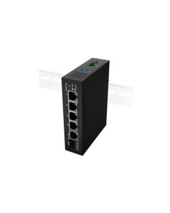 LANBERG SWITCH ILFE-4P-1GE-1S-90 LEHKÝ PRŮMYSLOVÝ POE 1XBT 3XAT SFP+ETH DIN FAST ETHERNET