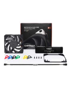 Noctua NF-A12x25-PWM chromax.black.swap, 120x120x25 mm, 4-pin PWM